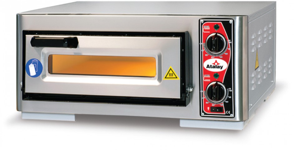 Atalay Tek Katlı Pizza Fırını 60*53*40 (APF-40-1)