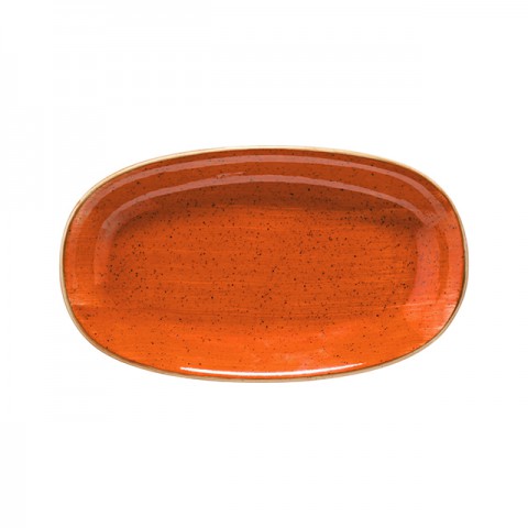 Bonna Terracota Gourmet 19 Cm Oval Kayık Tabak