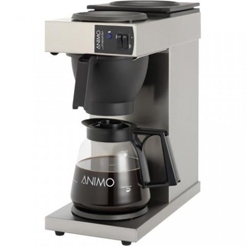 Tek Cam Potlu Filtre Kahve Makinesi 1,8 Lt