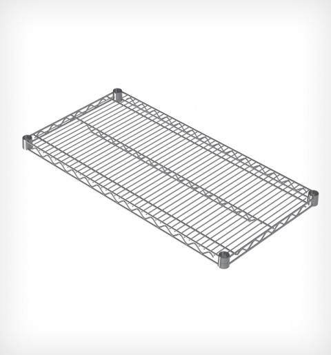 Portashelf Tel Raf 46*107 cm , Paslanmaz Standart ( 201 )