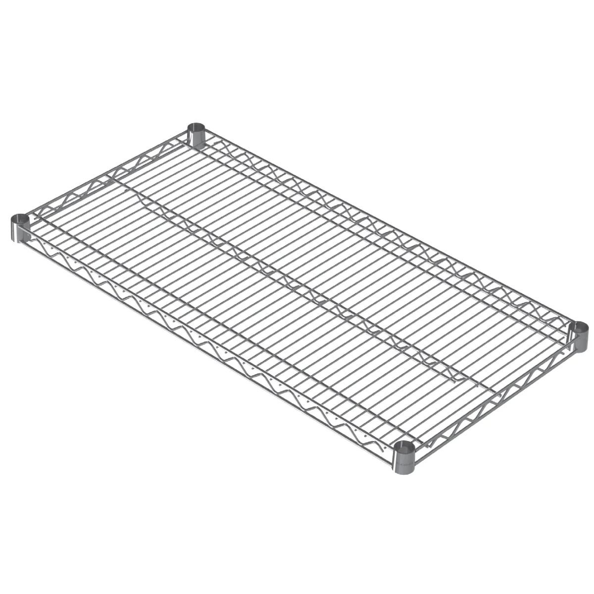 Tel Raf 53*152 cm İnox , Light