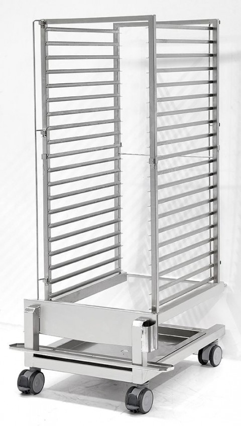 Empero Tepsi Taşıma Arabası Ve Tepsi Kiti 12*GN 2/1 (EMP.TA-12.Y)