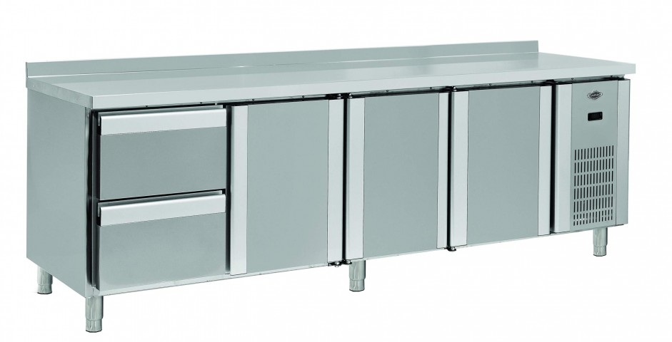 Empero Tezgah Tipi Buzdolabı 2 Çekmece+3 Kapı Fanlı (EMP.255.70.01-2C)