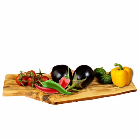 Titan Doğal Formlu Sunum Tahtası- Zeytin Ağacı