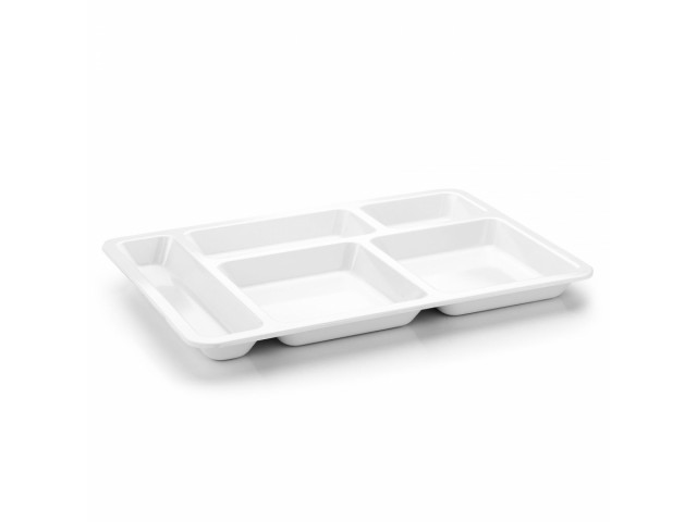 Tria Klasik 5 Gözlü Tabldot-Self Servis Tepsisi 40*27 (TR 520)
