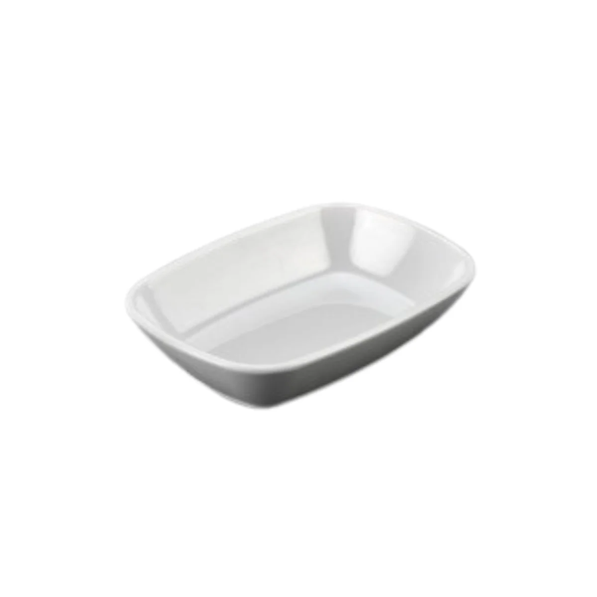 TuvaTherm International 14 cm kare Kayık Tabak (Meze Tabak)