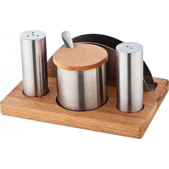 Tuzluk Set No 8 Ahşap Dizayn Tuzluk Set No 8 Ahşap Dizayn