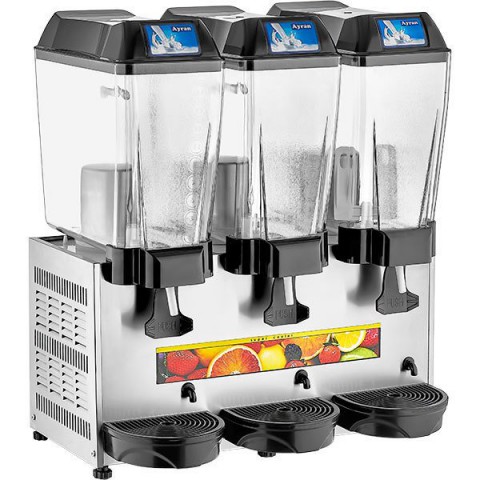 Üçlü Ayran Soğutucu 20+20+20 Lt