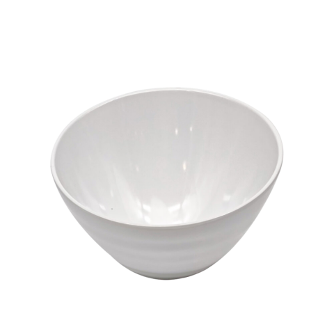 Ultraform 097FLB0105B Beyaz Melamin Açık Büfe Oval Kase 27 Cm