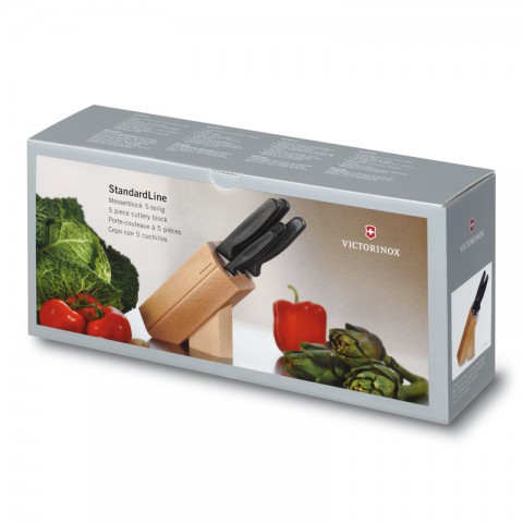 Victorinox Küçük Ahşap Blok Set 5 Adet Fıbrox (VT 5.1183.51.1)