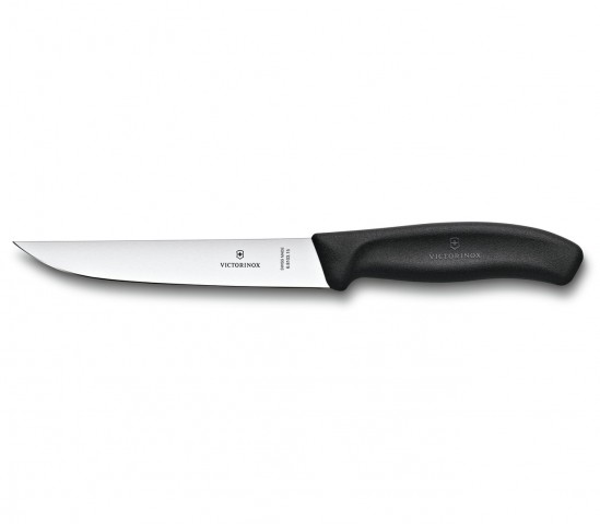 Victorinox Swıss Classıc Doğrama Bıçağı 15cm Siyah Blisterli (VT 6.8103.15B)