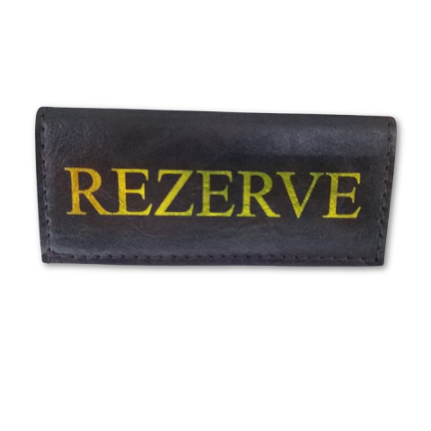 Varak Baskılı Deri Mini Rezerve 12*5 cm