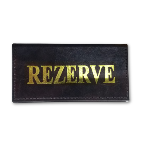 Varak Baskılı Rezerve 15*7 cm