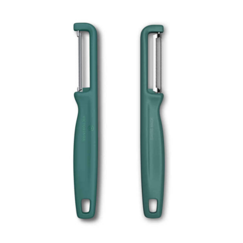 Victorinox 6.0943.4 IOTA Tırtıklı Kenar Çift Taraflı Soyacak – Yeşil