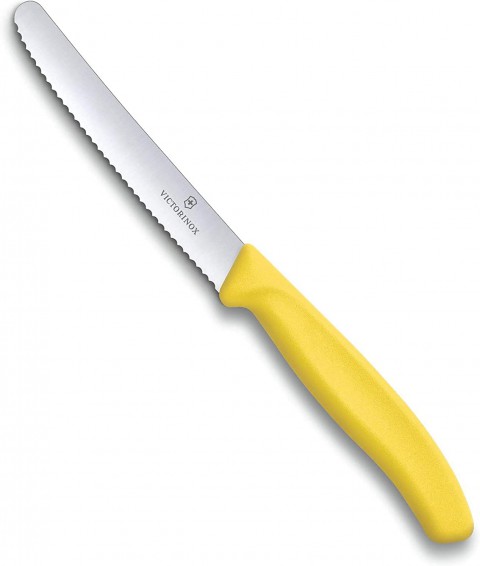 Victorinox Domates Bıçağı 11 Cm Testere Ağızlı Açık Sarı (VT 6.7836.L118) Victorinox Domates Bıçağı 11 Cm Testere Ağızlı Açık Sarı (VT 6.7836.L118)