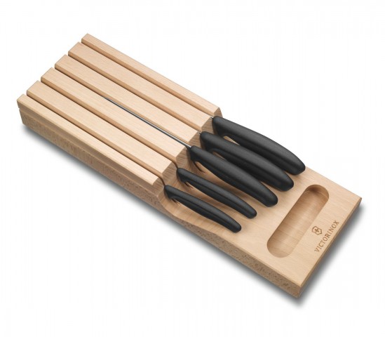Victorinox Swıss Classıc 5 Parça Ahşap Korumalı Blok Set (VT 6.7143.5)