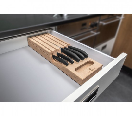 Victorinox Swıss Classıc 5 Parça Ahşap Korumalı Blok Set (VT 6.7143.5)