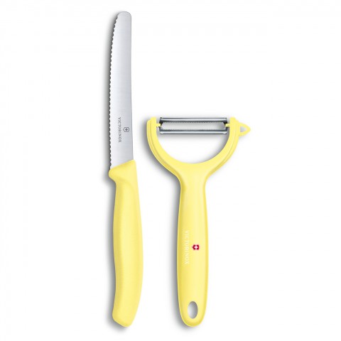 Victorinox Swıss Classıc Soyma Bıçak Soyacak Setİ Açık Sarı (VT 6.7116.23L82)