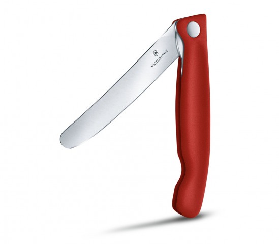 Victorinox SwissClassic  Katlanır Soyma Bıçağı 11cm Kırmızı (VT 6.7801.FB)