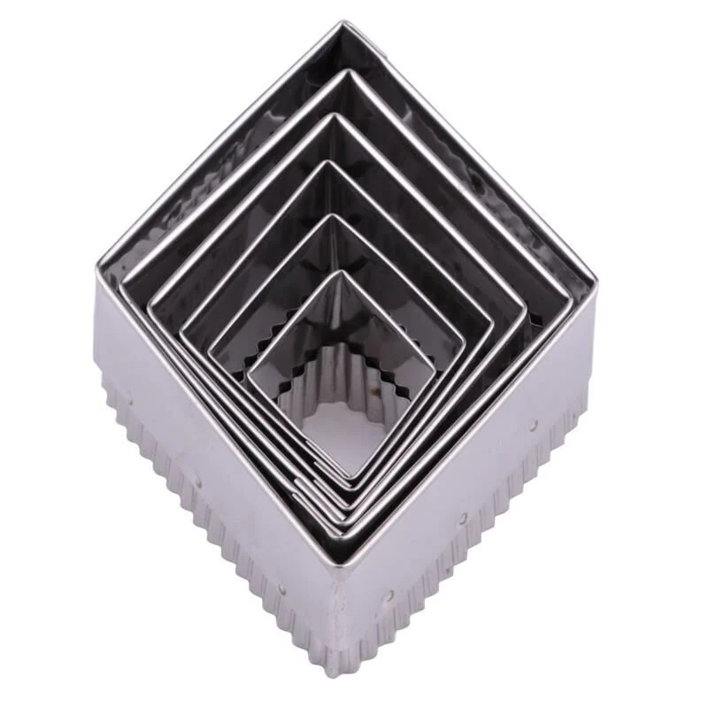 Volovan 6 Lı Set - Metal Baklava Şekilli - Dişli