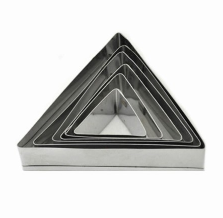 Volovan 6'Lı Set - Metal Üçgen Şekilli - Düz