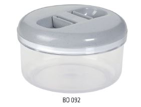 Bora Yuvarlak 1 Litre Kiler Kavanoz No:1 (BO092)