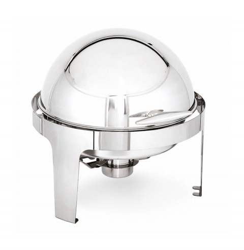 Kapp Chafing Dish Klasik , Rolltop Kapak 6 lt - Yuvarlak (Jelli) ( 54010721 )