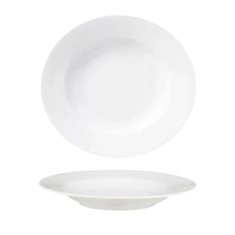 Yeni Otel 24 cm Çukur Tabak Dekorsuz