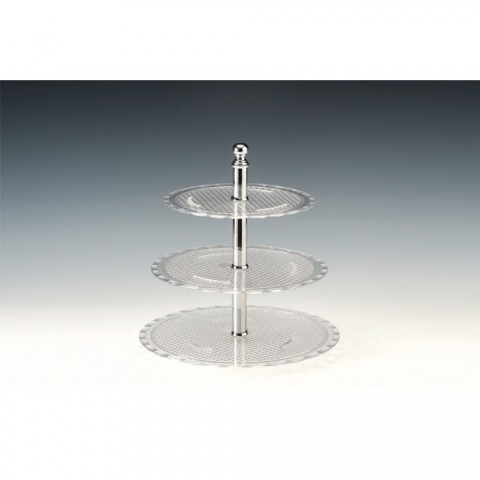 Zicco 3 Katlı Pasta Standı 23x27 h:31 cm ( ZCP 713 )