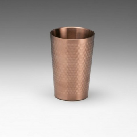 Zicco Çift Duvarlı Kokteyl Bardak 350 cc Bakır