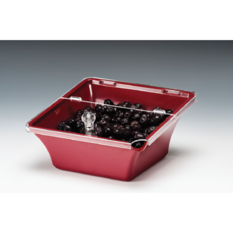 Zicco Kapaklı Zeytinlik 22 X 22 X H:8-11 cm ( K-2300 )