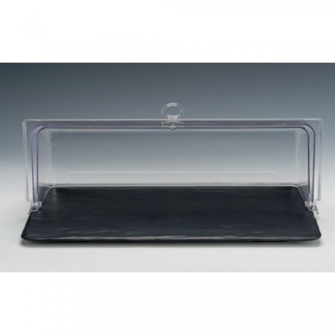 Zicco Melamin Altlı Polikarbon Roll Top Kapaklı Muhafaza Kabı 32 X 52 X H: 20 cm GN 1/1 (ZCP 769)