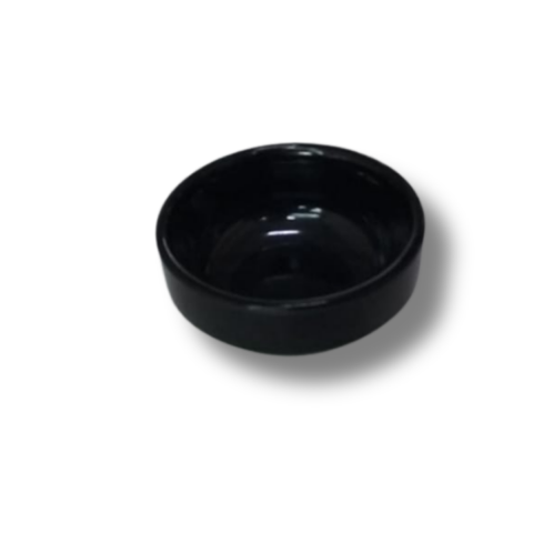 Zicco Minimel Sosluk Reçellik Ø 5,5 cm h: 2,5 cm Siyah