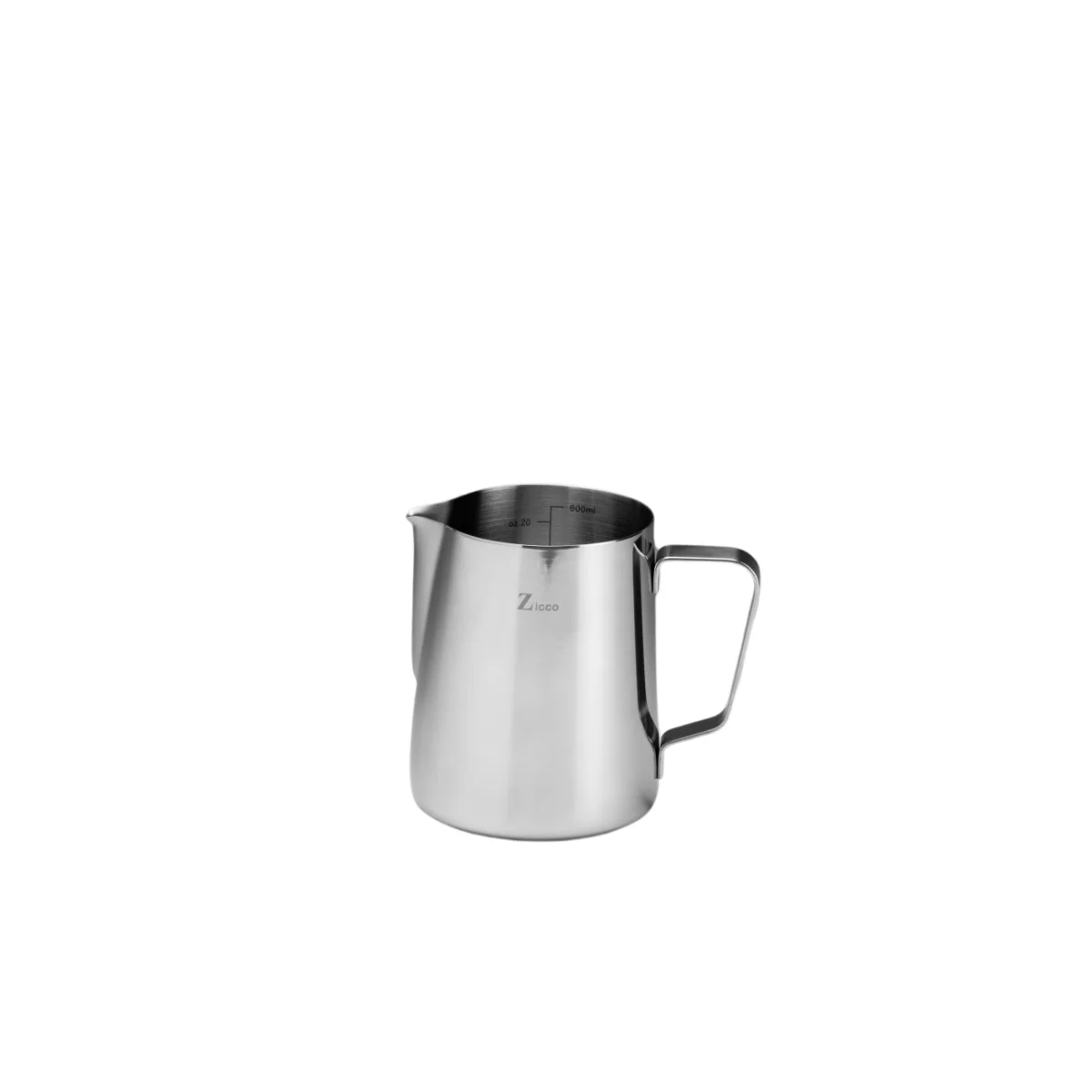 Zicco Ölçekli Barista Sütlük 600 ml Çelik