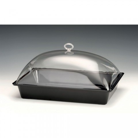 Zicco Polycarbon Derin Tepsili ,  Akrilik Kapaklı Muhafaza Kabı 44X28XH:18 cm ( ZCP 314 )