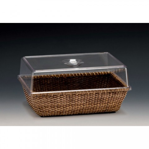 Zicco Rattan Sepetli Fanus 34.5*24 Cm ( ZCP 799 )