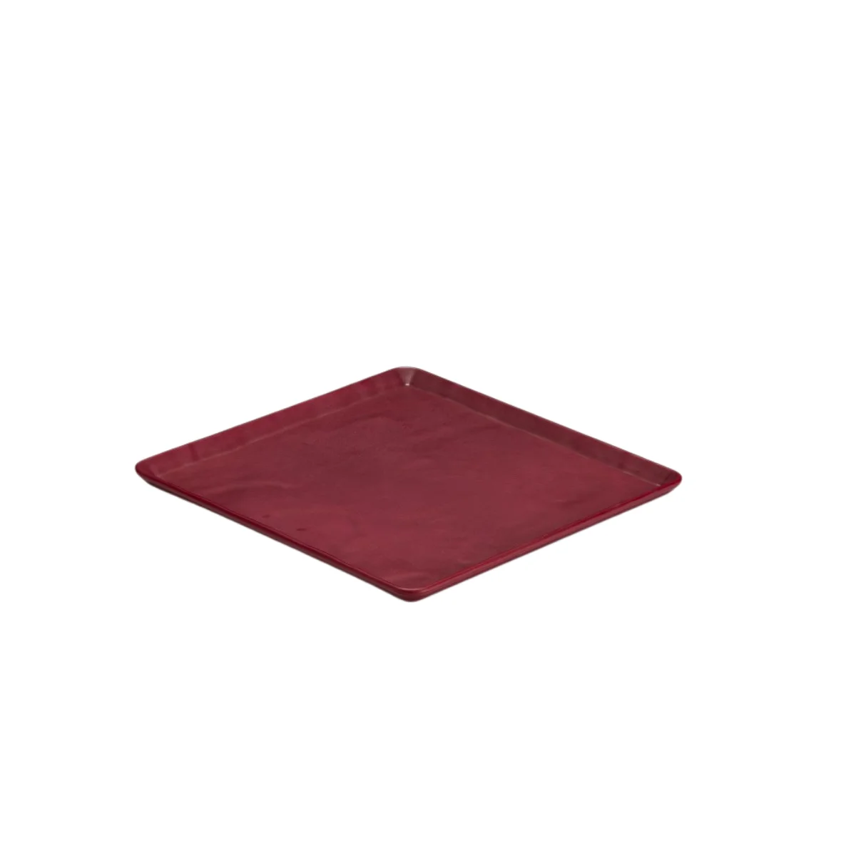 Zicco Taş model Teşhir Tabak Melamin 29*29 cm Siyah