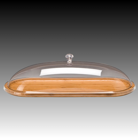 Zicco ZCP-577 Akrilik Kapaklı Fanus – 48 × 19 × H:13 cm