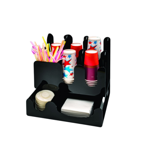 Zicco ZCP-855 Akrilik Pipet Bardak ve Kapak Standı 35*32.5 cm