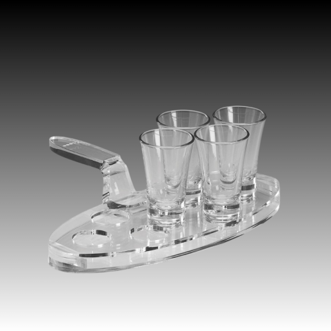 Zicco ZCP-875 Akrilik Shot Servisi – 7’li (11,5 cm)