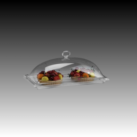 Zicco ZCP 897 Polikarbonat Fanus Bombe Kapaklı – 20 x 36,5 cm H:15 cm